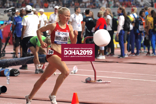 Anna Møller sikrer sig sin første VM finaleplads med ny dansk rekord ved VM i atletik