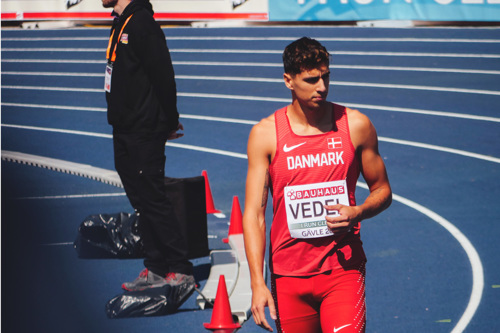 Benjamin Lobo Vedel topmotiveret frem mod OL på trods af fiberskade