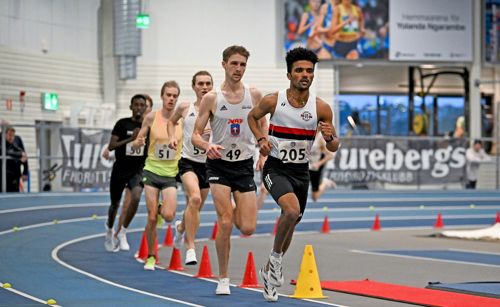 Andreas Bock Bjørnsen løber stærkt i Sollentuna