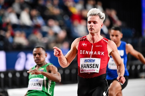 Simon Hansen sejrer i Glasgow: 6,69