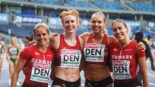 Fire top-3 til Danmark på dag to af EM hold ved European Games